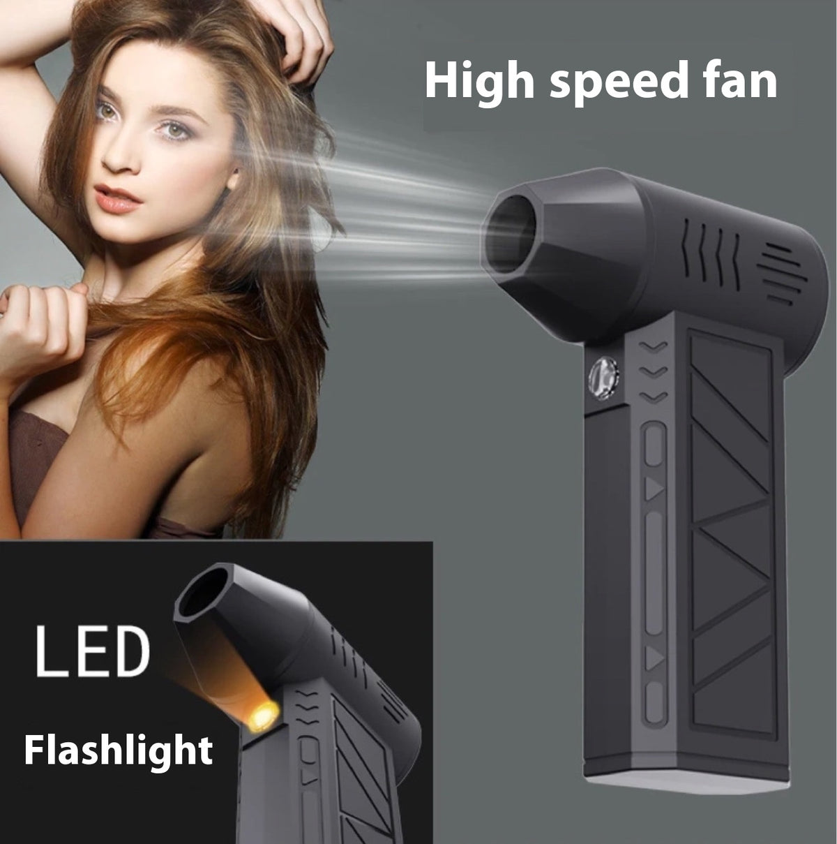 High-Speed Mini Handheld Air Blower product image
