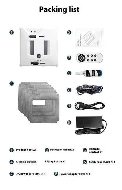 Intelligent Small Window Cleaner Robot Automatic Glass Window Robot - product view 3
