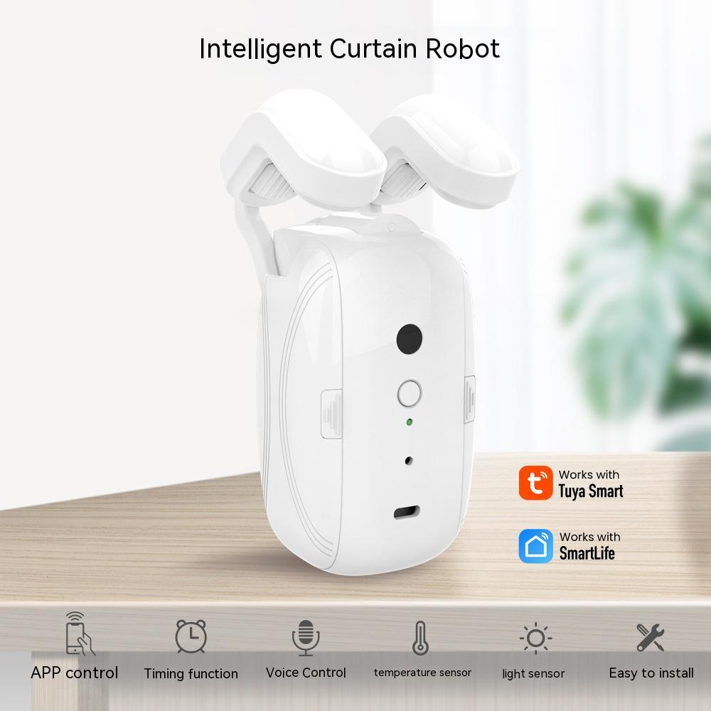 Remote Curtain Robot Smart Home Roman Rod Electric Curtain Companion - product view 3